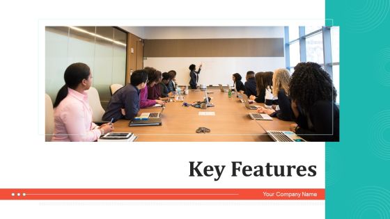 Key Features Financial Business Social Media Ppt PowerPoint Presentation Complete Deck With Slides