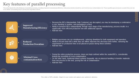 Key Features Of Parallel Processing Ppt PowerPoint Presentation File Icon PDF Key Features Of Parallel Processing Ppt PowerPoint Presentation File Icon PDF