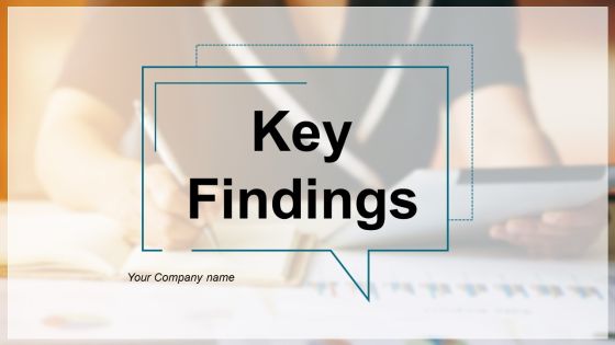 Key Findings Ppt PowerPoint Presentation Complete Deck With Slides Key Findings Ppt PowerPoint Presentation Complete Deck With Slides