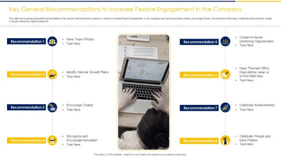 Key General Recommendations To Increase People Engagement In The Company Ppt Inspiration Pictures PDF Key General Recommendations To Increase People Engagement In The Company Ppt Inspiration Pictures PDF