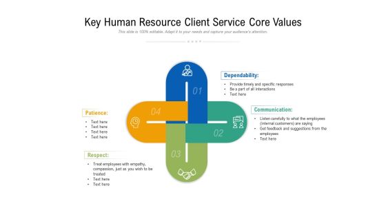 Key Human Resource Client Service Core Values Ppt PowerPoint Presentation Layouts Graphic Tips PDF Key Human Resource Client Service Core Values Ppt PowerPoint Presentation Layouts Graphic Tips PDF