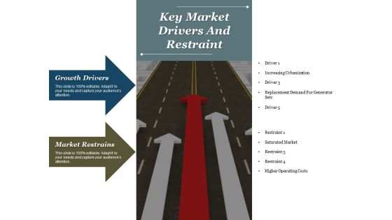 Key Market Drivers And Restraint Ppt PowerPoint Presentation Infographics Files