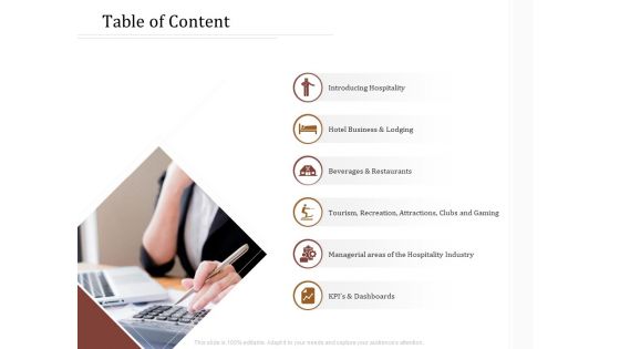 Key Metrics For Hotel Administration Management Table Of Content Formats PDF Key Metrics For Hotel Administration Management Table Of Content Formats PDF