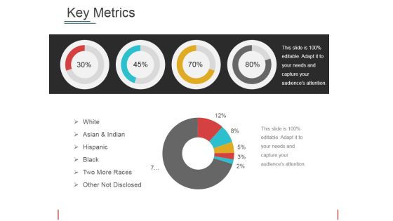 Key Metrics Ppt PowerPoint Presentation Model Professional