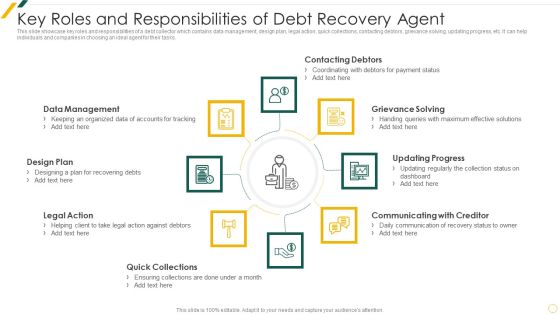 Key Roles And Responsibilities Of Debt Recovery Agent Rules PDF Key Roles And Responsibilities Of Debt Recovery Agent Rules PDF