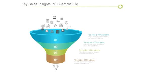 Key Sales Insights Ppt Sample File Key Sales Insights Ppt Sample File
