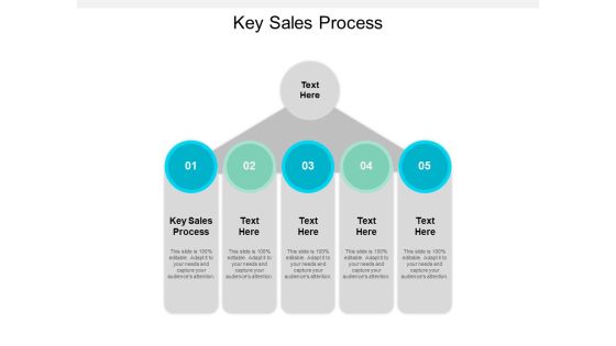 Key Sales Process Ppt PowerPoint Presentation Styles Guide Cpb