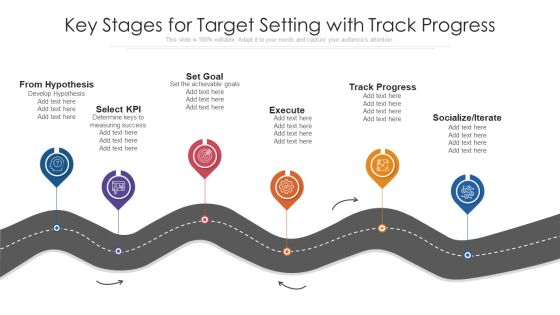 Key Stages For Target Setting With Track Progress Ppt PowerPoint Presentation Gallery Slides PDF Key Stages For Target Setting With Track Progress Ppt PowerPoint Presentation Gallery Slides PDF