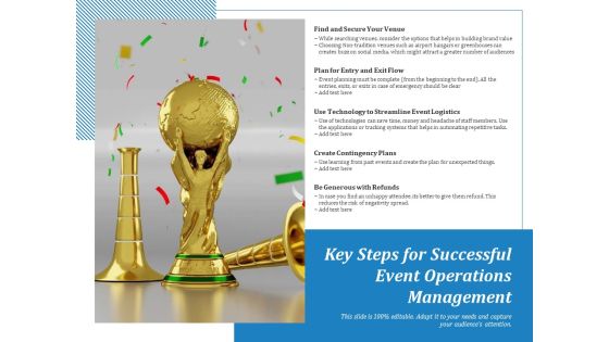 Key Steps For Successful Event Operations Management Ppt PowerPoint Presentation Infographic Template Slides PDF Key Steps For Successful Event Operations Management Ppt PowerPoint Presentation Infographic Template Slides PDF