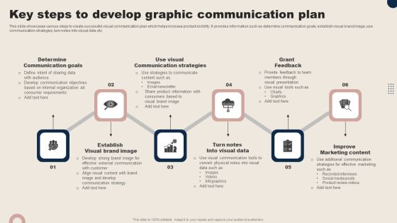 Key Steps To Develop Graphic Communication Plan Microsoft PDF Key Steps To Develop Graphic Communication Plan Microsoft PDF