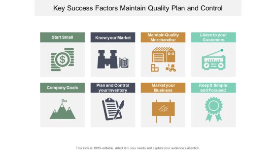 Key Success Factors Maintain Quality Plan And Control Ppt Powerpoint Presentation Slide Download Key Success Factors Maintain Quality Plan And Control Ppt Powerpoint Presentation Slide Download