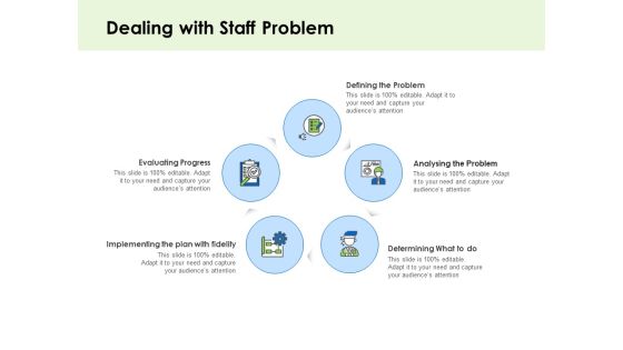 Key Team Members Dealing With Staff Problem Ppt Icon Maker PDF