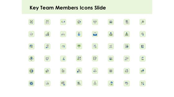 Key Team Members Icons Slide Ppt Show Sample PDF Key Team Members Icons Slide Ppt Show Sample PDF