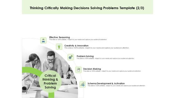 Key Team Members Thinking Critically Making Decisions Solving Problems Ppt Summary Graphics PDF Key Team Members Thinking Critically Making Decisions Solving Problems Ppt Summary Graphics PDF