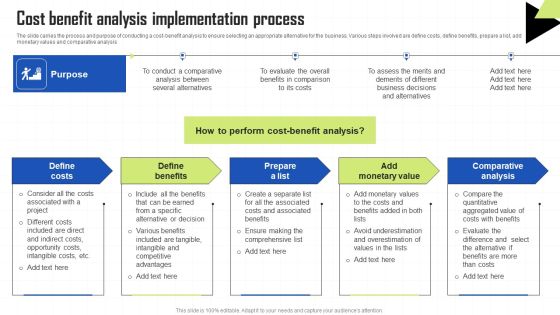 Key Techniques To Enhance Cost Efficiency Cost Benefit Analysis Implementation Process Infographics PDF Key Techniques To Enhance Cost Efficiency Cost Benefit Analysis Implementation Process Infographics PDF