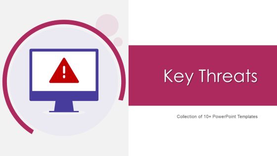 Key Threats Ppt PowerPoint Presentation Complete With Slides Key Threats Ppt PowerPoint Presentation Complete With Slides