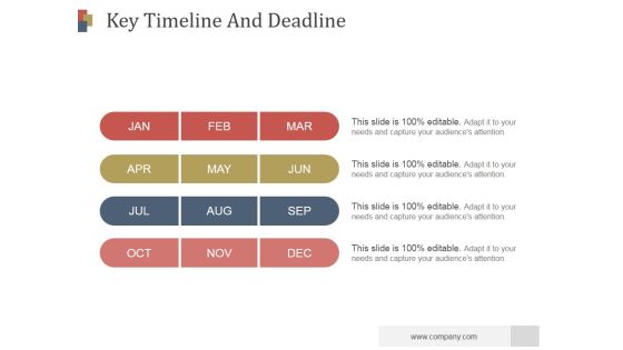 Key Timeline And Deadline Ppt PowerPoint Presentation Guide Key Timeline And Deadline Ppt PowerPoint Presentation Guide