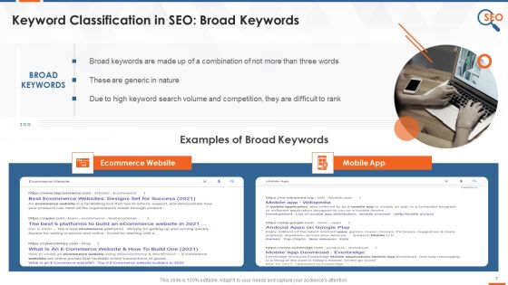 Keyword Classification For Search Engine Optimization Training Ppt Keyword Classification For Search Engine Optimization Training Ppt