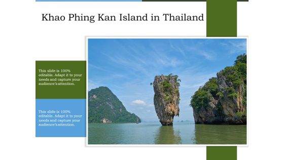 Khao Phing Kan Island In Thailand Ppt PowerPoint Presentation File Professional PDF