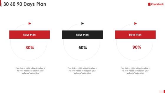 Khatabook Application Pitch Deck 30 60 90 Days Plan Ppt Visual Aids Show PDF Khatabook Application Pitch Deck 30 60 90 Days Plan Ppt Visual Aids Show PDF