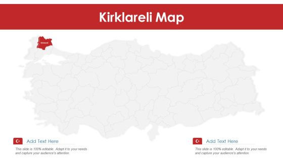 Kirklareli Map PowerPoint Presentation PPT Template PDF Kirklareli Map PowerPoint Presentation PPT Template PDF