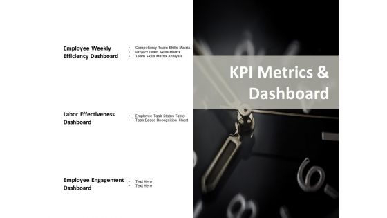 Kpi Metrics And Dashboard Ppt PowerPoint Presentation Show Skills