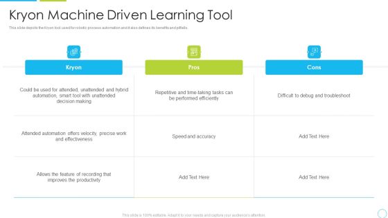 Kryon Machine Driven Learning Tool Ppt Icon Summary PDF Kryon Machine Driven Learning Tool Ppt Icon Summary PDF
