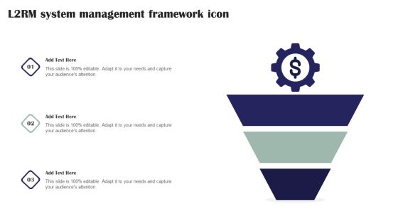 L2RM System Management Framework Icon Ppt PowerPoint Presentation Gallery Elements PDF L2RM System Management Framework Icon Ppt PowerPoint Presentation Gallery Elements PDF