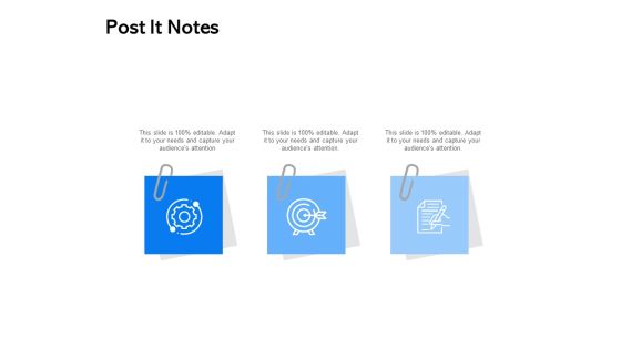Label Building Initiatives Post It Notes Ppt Infographics Outfit PDF