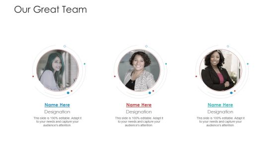 Landscape Architecture Planning And Management Our Great Team Slides PDF Landscape Architecture Planning And Management Our Great Team Slides PDF