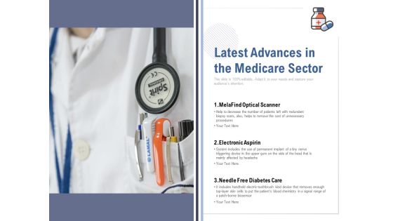 Latest Advances In The Medicare Sector Ppt PowerPoint Presentation Infographics Clipart Latest Advances In The Medicare Sector Ppt PowerPoint Presentation Infographics Clipart