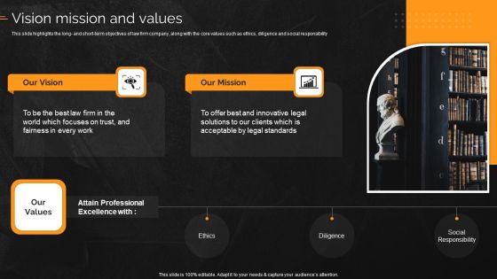 Law And Enforcement Company Profile Vision Mission And Values Information PDF Law And Enforcement Company Profile Vision Mission And Values Information PDF