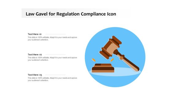 Law Gavel For Regulation Compliance Icon Ppt PowerPoint Presentation Gallery Model PDF Law Gavel For Regulation Compliance Icon Ppt PowerPoint Presentation Gallery Model PDF