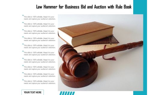 Law Hammer For Business Bid And Auction With Rule Book Ppt PowerPoint Presentation Icon Gallery PDF Law Hammer For Business Bid And Auction With Rule Book Ppt PowerPoint Presentation Icon Gallery PDF