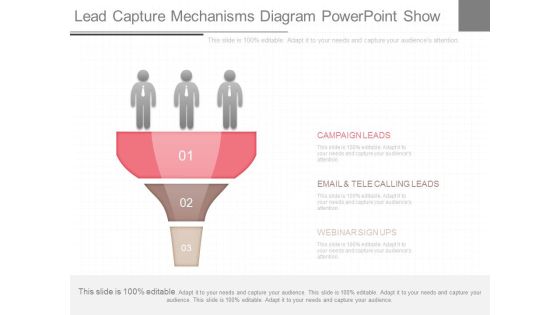 Lead Capture Mechanisms Diagram Powerpoint Show Lead Capture Mechanisms Diagram Powerpoint Show