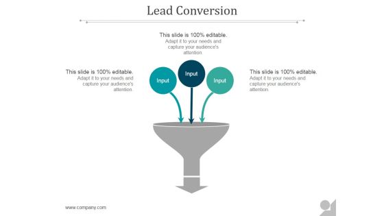 Lead Conversion Ppt PowerPoint Presentation Slides Lead Conversion Ppt PowerPoint Presentation Slides