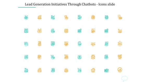 Lead Generation Initiatives Through Chatbots Icons Slide Ppt Layouts Influencers PDF Lead Generation Initiatives Through Chatbots Icons Slide Ppt Layouts Influencers PDF