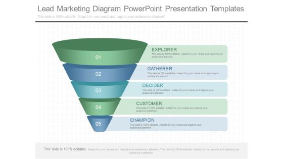 Lead Marketing Diagram Powerpoint Presentation Templates