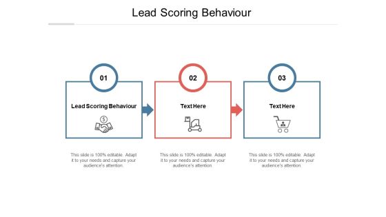 Lead Scoring Behaviour Ppt PowerPoint Presentation Show Samples Cpb