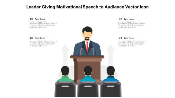 Leader Giving Motivational Speech To Audience Vector Icon Ppt PowerPoint Presentation Infographics Graphic Tips PDF Leader Giving Motivational Speech To Audience Vector Icon Ppt PowerPoint Presentation Infographics Graphic Tips PDF