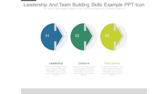 Leadership And Team Building Skills Example Ppt Icon Leadership And Team Building Skills Example Ppt Icon