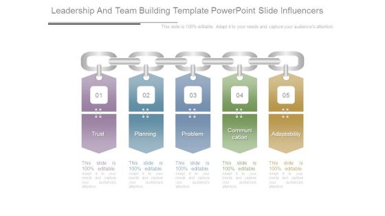 Leadership And Team Building Template Powerpoint Slide Influencers Leadership And Team Building Template Powerpoint Slide Influencers