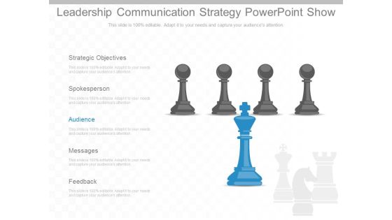 Leadership Communication Strategy Powerpoint Show