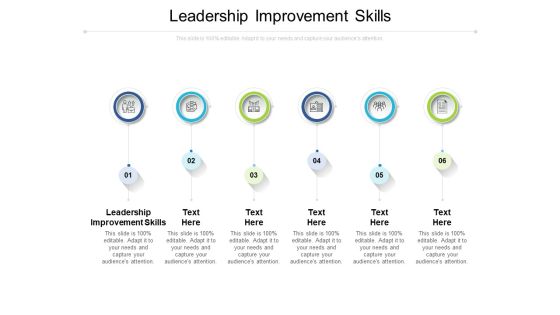 Leadership Improvement Skills Ppt PowerPoint Presentation Show Example Cpb Pdf Leadership Improvement Skills Ppt PowerPoint Presentation Show Example Cpb Pdf