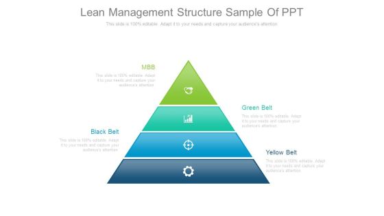 Lean Management Structure Sample Of Ppt Lean Management Structure Sample Of Ppt