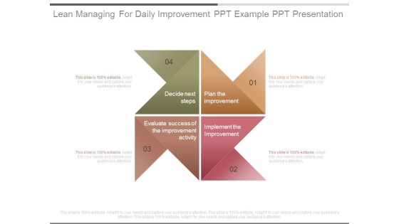 Lean Managing For Daily Improvement Ppt Example Ppt Presentation Lean Managing For Daily Improvement Ppt Example Ppt Presentation
