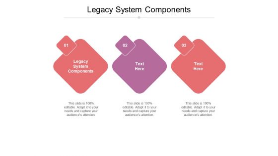 Legacy System Components Ppt PowerPoint Presentation Portfolio Visuals Cpb Legacy System Components Ppt PowerPoint Presentation Portfolio Visuals Cpb