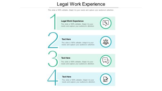 Legal Work Experience Ppt PowerPoint Presentation Pictures Format Ideas Cpb Pdf Legal Work Experience Ppt PowerPoint Presentation Pictures Format Ideas Cpb Pdf