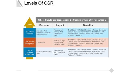 Levels Of Csr Ppt PowerPoint Presentation File Objects Levels Of Csr Ppt PowerPoint Presentation File Objects