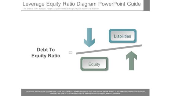 Leverage Equity Ratio Diagram Powerpoint Guide Leverage Equity Ratio Diagram Powerpoint Guide